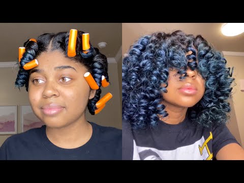 QUICK &amp; EASY FLEXI ROD HACK 2020 | NATURAL HAIR