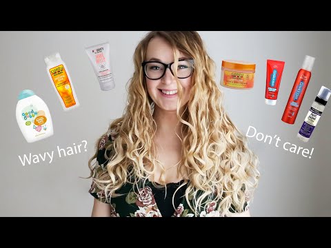 2A, 2B, 2C Wavy Hair Routine | UK available hair products