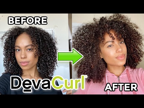 DEVACUT On 3B/3C CURLY HAIR | TRANSFORMATION | BEFORE &amp; AFTER