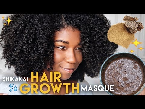 DIY Shikakai Hair Mask | INCREASED Hair Growth, SHINE, Detangles + Strengthens