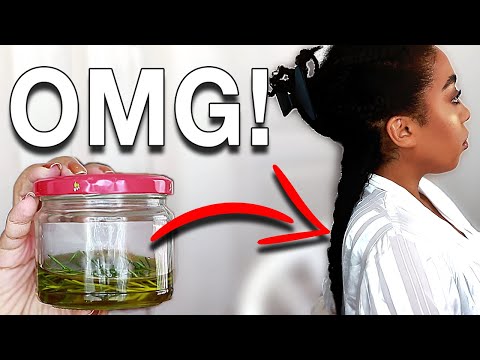 EXTREME HAIR GROWTH WITH ROSEMARY OIL! 3 WAYS TO USE ROSEMARY OIL FOR MASSIVE HAIR GROWTH