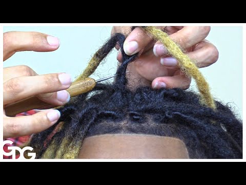 How To Combine Skinny Dreadlocks