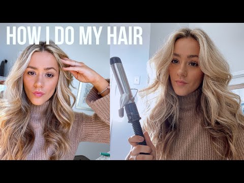 How I Curl My Hair | BIG CURLS TUTORIAL