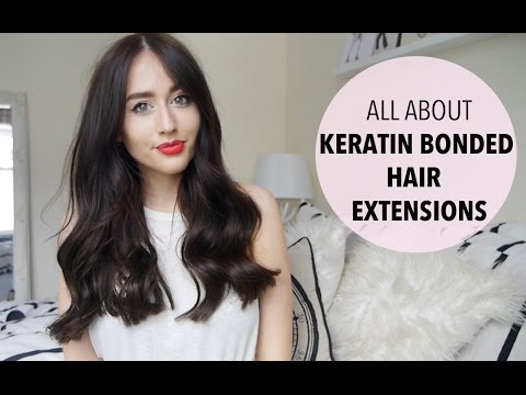 All About Keratin Bonded Hair Extensions | Before and After | Application | Sophie Milner