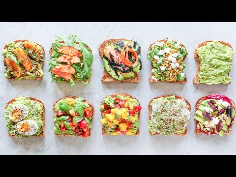 How to Make Avocado Toast 10 WAYS!