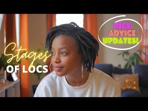 The 5 Loc Stages You Should Know &amp; What to Expect (Starter Locs to Mature Locs with tons of pics)