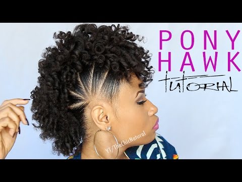 THE PONY HAWK | Natural Hairstyle