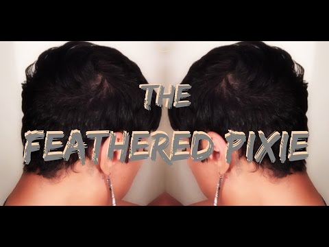 How To Style A Feathered Pixie