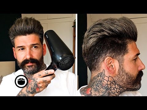 How to Style a Pompadour Hairstyle | Carlos Costa