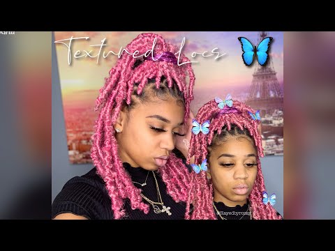 (DETAILED) Butterfly Locs Bob🦋🤩🤩 [Parting, technique, etc]