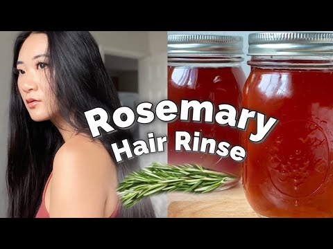 Rosemary Hair Rinse | Strengthen &amp; Grow Hair