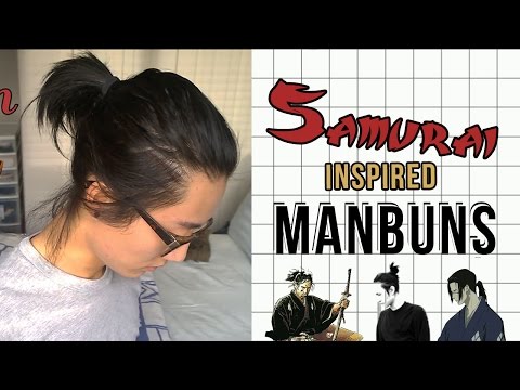 Samurai Man Bun \ 4 Easy Quick Men's Hairstyle