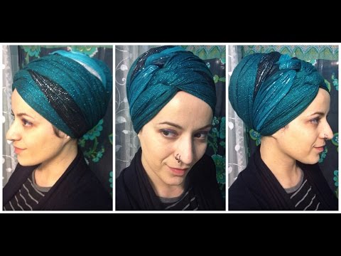 Wrapunzel Turban Tutorial: Double Knot!