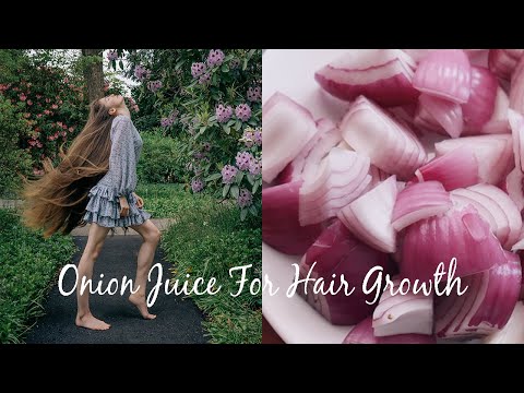 ONION JUICE FOR EXTREME HAIR GROWTH! Stop Hair loss &amp; Grow Long Hair