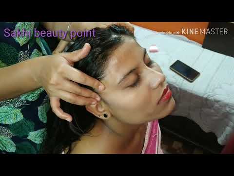 Oil massage for hair growth//proper way to apply oil on head//relaxing head massage step by step