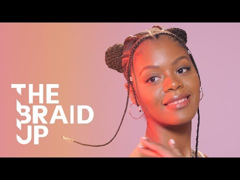 Stitch Braid Space Buns | The Braid Up | Cosmopolitan