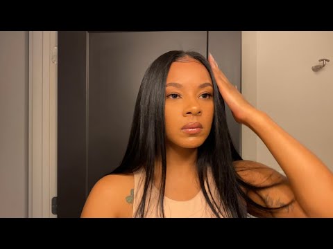 How To: Natural Looking Middle Part Quick Weave (DETAILED) + How To Keep Your Natural Hair HEALTHY