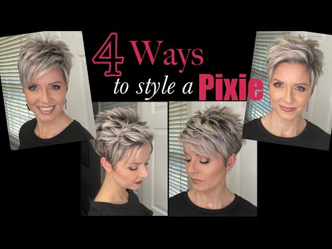 Pixie Hair Tutorials ~ 4 Styles in 1 Video!