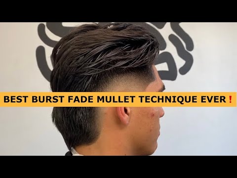 HOW TO DO A BURST FADE MULLET (voice over tutorial) 🔥💈