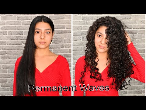 Permanent Waves Tutorial For Long Hair