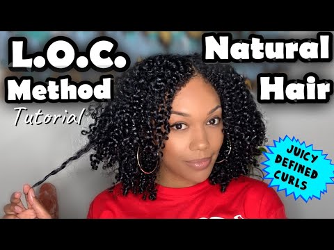 L.O.C. METHOD ON NATURAL HAIR