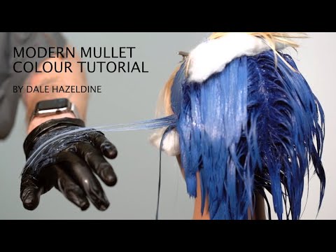 MODERN MULLET COLOUR TUTORIAL - hair by DALE HAZELDINE