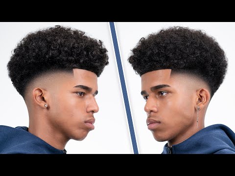 FLAWLESS AFRO DROP FADE HAIRCUT TUTORIAL!