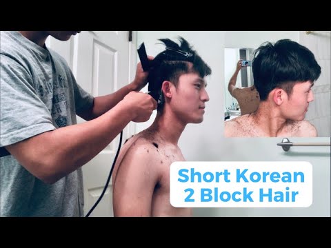 K-pop Two Block Haircut Tutorial ( Short Variant Edition )