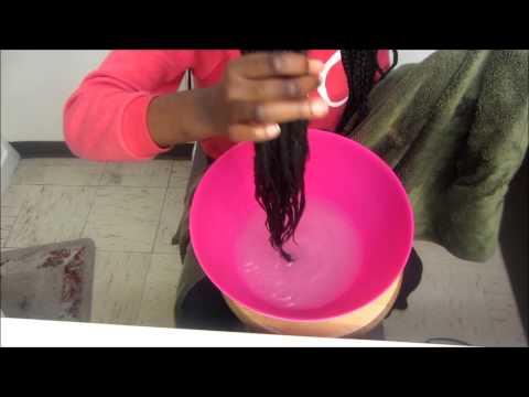 How to seal the ends of your box braids