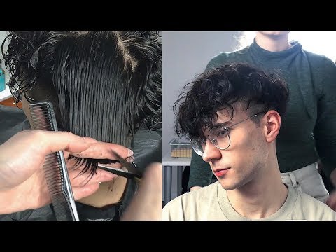 Korean Perm + Haircut (Part II) | Skin Faded Two Block Cut | Men's Hair | Ruben Ramos