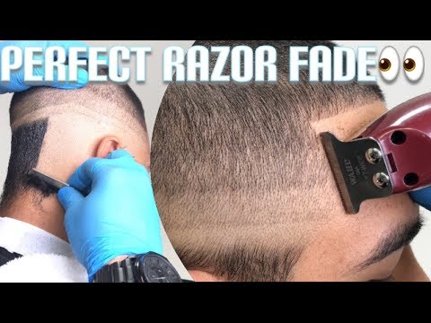How to do a razor fade by Bestest Barber (MUST WATCH)
