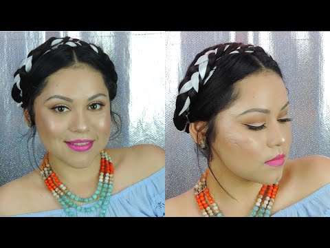 Hair Tutorial : Frida Kahlo Inspired Hair