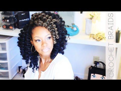 Crochet Braids How To Tutorial w/Cuban Twist/Crochet Hair: Natural Protective Styling | BorderHammer