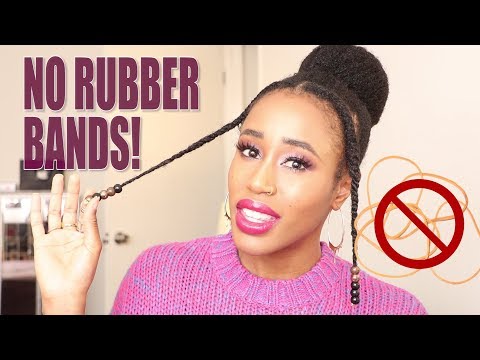 How To Put Beads in Your Hair With and Without Beader