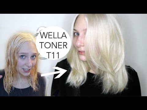 WELLA T11 BLONDE TONER DEMO