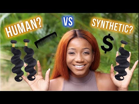 Human hair vs Synthetic Hair Comparison! Which to buy? Aliexpress or Beauty Supply Store