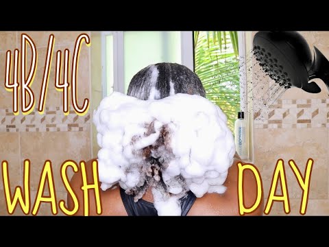 My Hydrating Wash Day Routine | 4B/4C Natural Hair