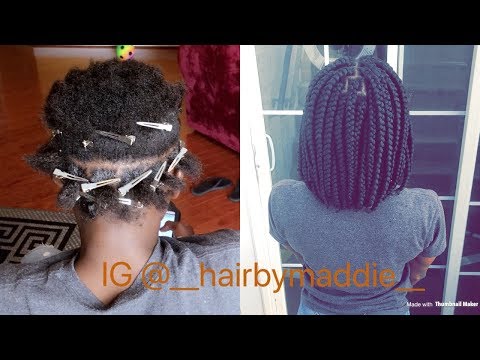HOW TO: Bob box braids