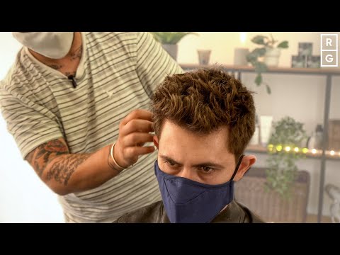 Short Spiky Mens Hairstyle (Brad Pitt FIGHT CLUB Inspired Haircut)