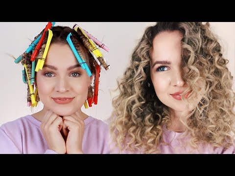 Straw Curls - Heatless Faux Curly Hair!