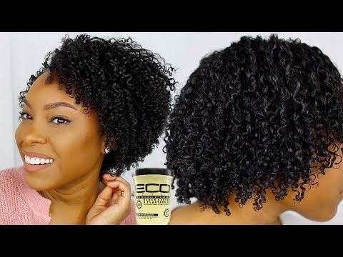SUPER Defined Wash and Go Using Eco Styler Gel (No Flaking) | Volume &amp; Definition on DAY 1!!