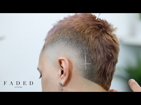 BARBER TUTORIAL, MOHAWK FADE HAIRCUT, FOR BEGINNERS!