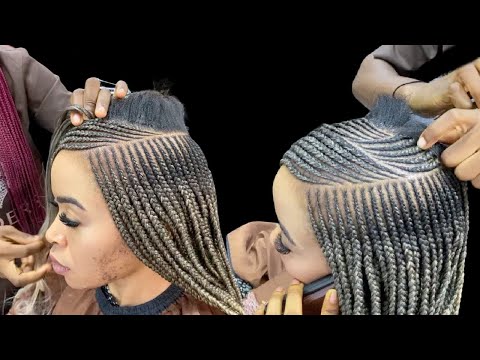 Three Layer Cornrow Braids in 4Hrs | Vlogmas Day 9