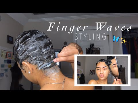how to: FINGER WAVES ✨✨✨