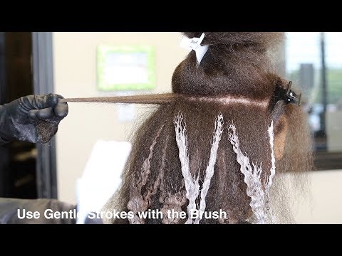 WATCH ME BALAYAGE HIGHLY TEXTURED HAIR!