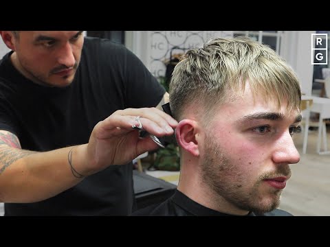 Straight Textured Fringe Haircut For Men | 2019 Hairstyle