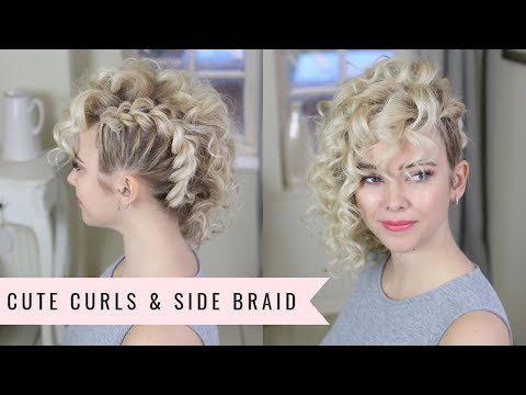 punk/80’s inspired Side Braid by SweetHearts Hair