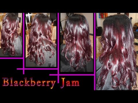 Blackberry Jam Hair Color