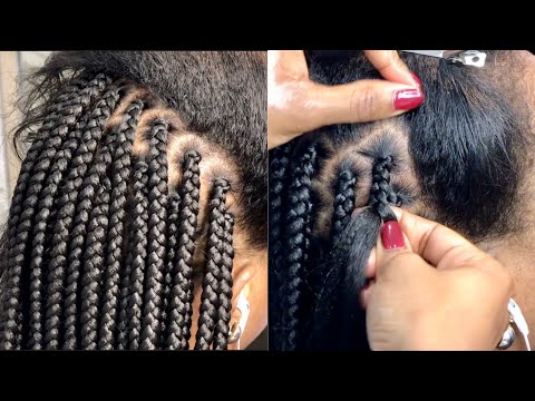 BRAIDS CLASS: Perfect your box braids, no lumps, no bumps + Dipping technique to remove stiffness