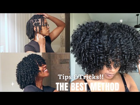 THE PERFECT TWISTOUT TUTORIAL on Natural Hair| EASY &amp; DETAILED | 2023